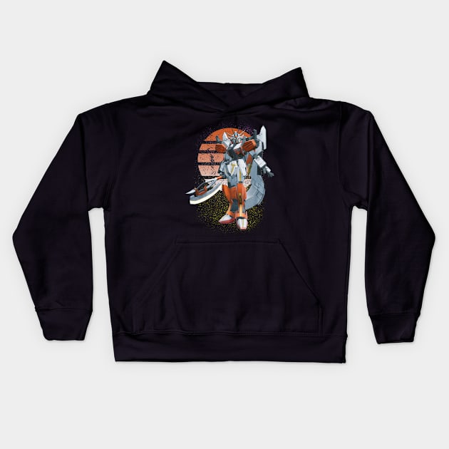 Gundam Strike Kai Kids Hoodie by gblackid